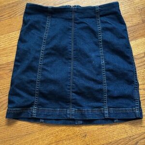 Free People blue Denim Skirt